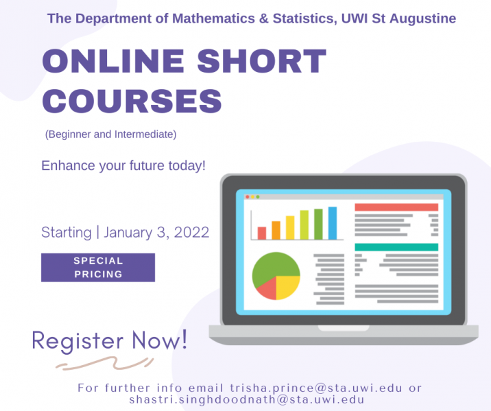 DMS Online Short Courses 2022 The Faculty of Science and Technology